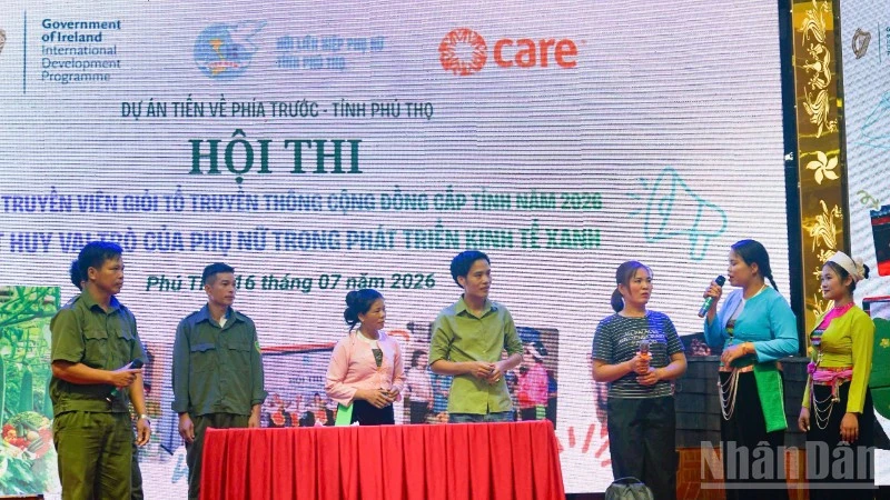 Lan tỏa thông điệp bình đẳng giới qua Hội thi tuyên truyền viên giỏi Lan tỏa thông điệp bình đẳng giới qua Hội thi tuyên truyền viên giỏi