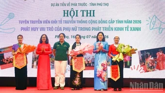 Lan tỏa thông điệp bình đẳng giới qua Hội thi tuyên truyền viên giỏi