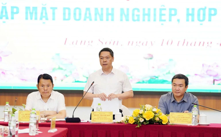 Lạng Sơn chú trọng xây dựng môi trường đầu tư thông thoáng Lạng Sơn chú trọng xây dựng môi trường đầu tư thông thoáng