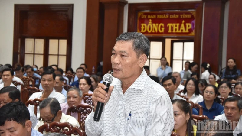 Lãnh đạo tỉnh Đồng Tháp gặp mặt, đối thoại với doanh nghiệp Lãnh đạo tỉnh Đồng Tháp gặp mặt, đối thoại với doanh nghiệp