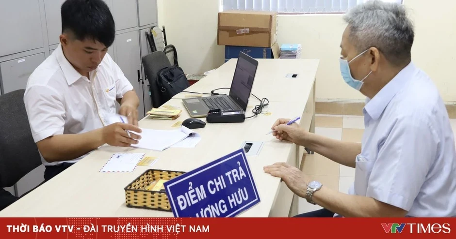Lịch chi trả lương hưu tháng 4 Lịch chi trả lương hưu tháng 4