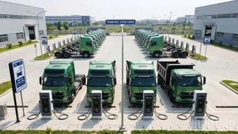 Lộ trình lắp đặt 30.000 trụ sạc TMT-EGreen phục vụ xe du lịch, xe tải hạng nặng, hạng trung trên toàn quốc