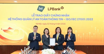 LPBank chính thức đạt chuẩn ISO/IEC 27001:2022, hoàn tất đánh giá PCI DSS, củng cố nền tảng bảo mật trong kỷ nguyên số