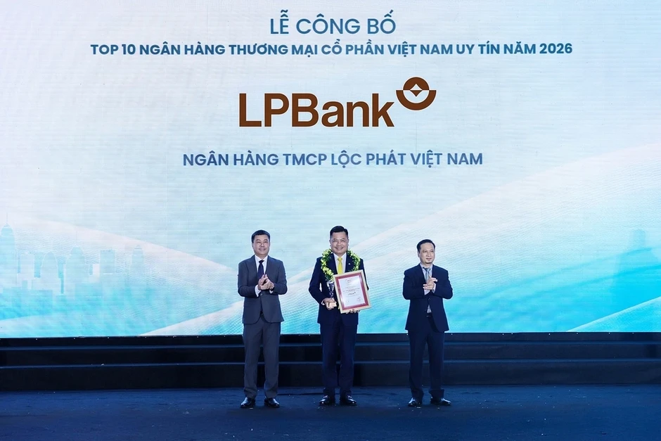 LPBank tăng bậc tại bảng xếp hạng Vietnam Report 2026 LPBank tăng bậc tại bảng xếp hạng Vietnam Report 2026