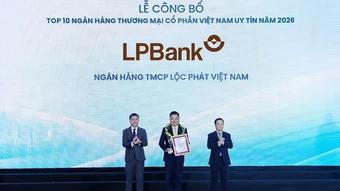 LPBank tăng bậc tại bảng xếp hạng Vietnam Report 2026