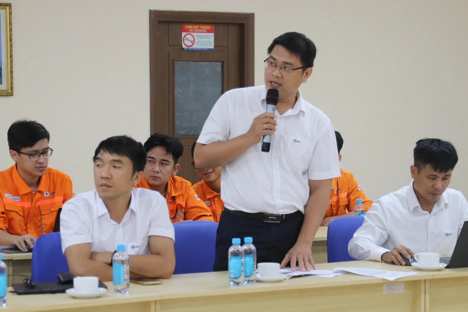 Mạng lưới an toàn vệ sinh viên: "Cánh tay nối dài" đảm bảo an toàn tại Vĩnh Tân 4 Mạng lưới an toàn vệ sinh viên: "Cánh tay nối dài" đảm bảo an toàn tại Vĩnh Tân 4