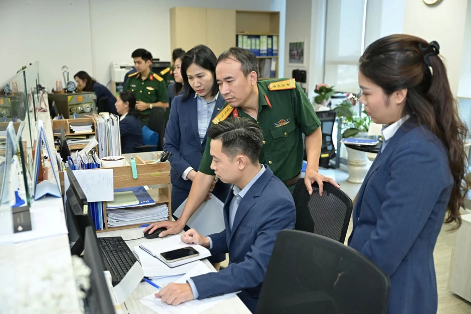 MB đón đoàn kiểm tra chuyên đề cải cách hành chính và chuyển đổi số của Bộ Quốc phòng
