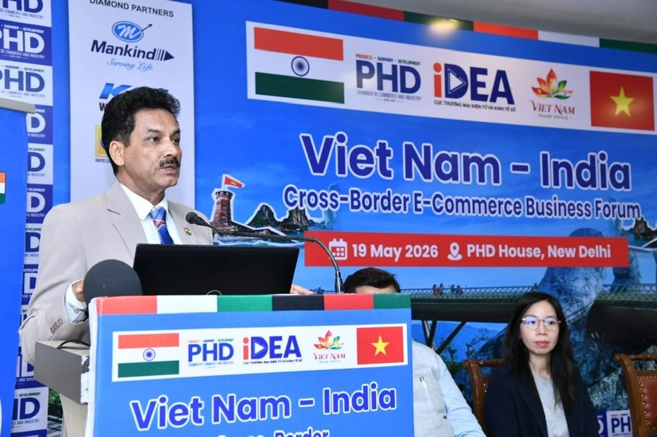 Mở ra nhiều cơ hội hợp tác trong lĩnh vực thương mại điện tử và kinh tế số giữa doanh nghiệp Việt Nam-Ấn Độ Mở ra nhiều cơ hội hợp tác trong lĩnh vực thương mại điện tử và kinh tế số giữa doanh nghiệp Việt Nam-Ấn Độ