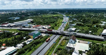Mở rộng cao tốc TP.HCM - Trung Lương - Mỹ Thuận chậm vì thiếu vật liệu
