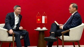 Mở rộng hợp tác chiến lược Việt Nam-Singapore diện trong lĩnh vực tài chính, kinh tế xanh và đổi mới sáng tạo