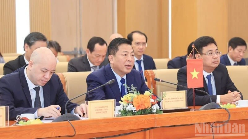 Mở rộng hợp tác về hạ tầng giao thông, đô thị với Hàn Quốc Mở rộng hợp tác về hạ tầng giao thông, đô thị với Hàn Quốc
