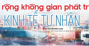 Mở rộng không gian phát triển kinh tế tư nhân