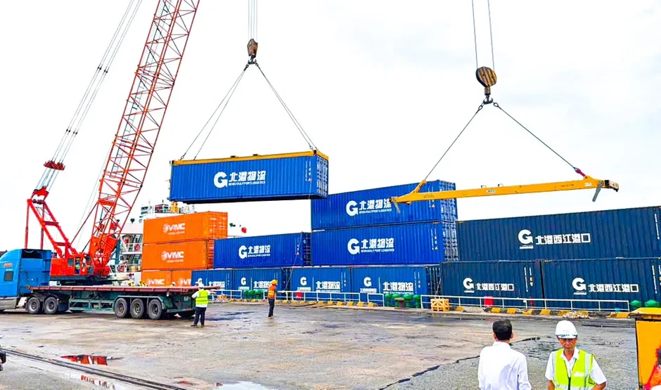 Mở tuyến vận tải container trực tiếp Nam Ninh – Cần Thơ Mở tuyến vận tải container trực tiếp Nam Ninh – Cần Thơ