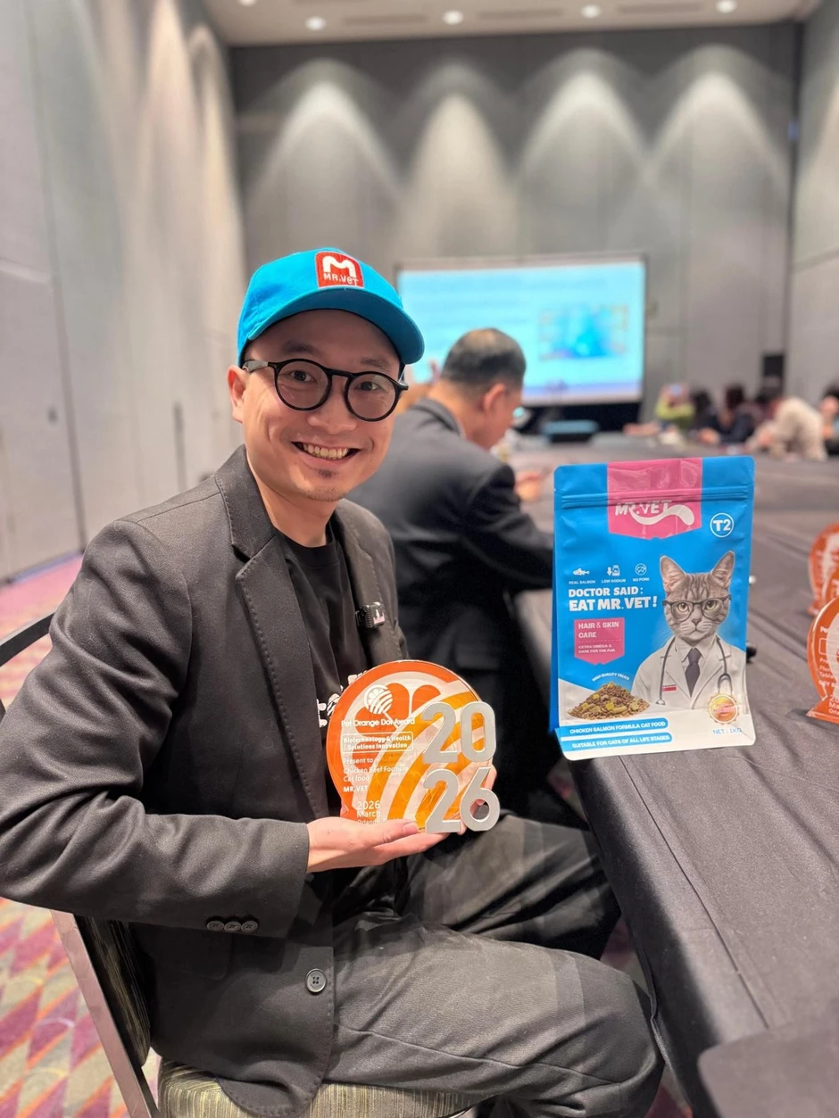 MR.VET và Bite of Wild đồng thời được vinh danh tại Orange Dot Award 2026 MR.VET và Bite of Wild đồng thời được vinh danh tại Orange Dot Award 2026