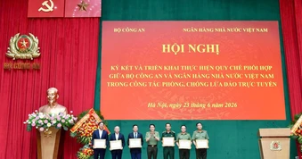MSB vinh dự nhận bằng khen của Bộ Công an về các giải pháp phòng, chống tội phạm công nghệ cao