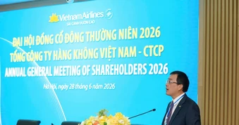 Năm 2026, Vietnam Airlines đặt mục tiêu tăng trưởng doanh thu 12%