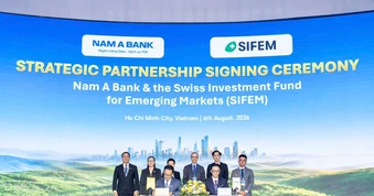 Nam A Bank đón dòng vốn xanh từ Thụy Sĩ, nâng tổng quy mô huy động vốn quốc tế gần 350 triệu USD