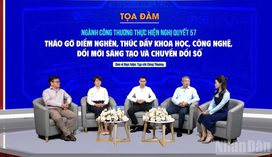 Ngành công thương thực hiện Nghị quyết 57: Tháo gỡ điểm nghẽn, đưa công nghệ vào thực tiễn