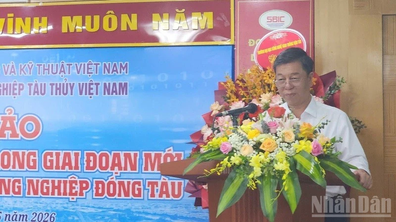 Ngành đóng tàu đóng vai trò then chốt phát triển kinh tế biển Ngành đóng tàu đóng vai trò then chốt phát triển kinh tế biển