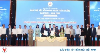 Ngày hội kết nối doanh nhân trẻ Đà Nẵng, quảng bá sản phẩm đến người tiêu dùng.