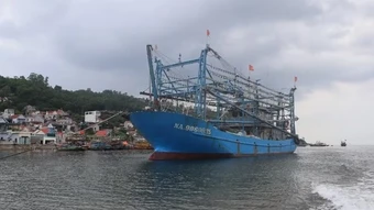 Nghệ An: 99,9% tàu cá thuộc diện bắt buộc đã lắp đặt thiết bị giám sát hành trình