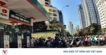 Nghiêm cấm các hành vi găm hàng, giảm bán hoặc gián đoạn bán xăng dầu
