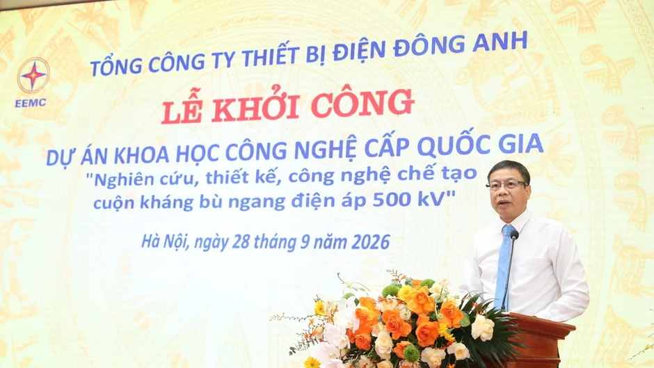 Nghiên cứu làm chủ công nghệ cuộn kháng bù ngang điện áp 500kV Nghiên cứu làm chủ công nghệ cuộn kháng bù ngang điện áp 500kV