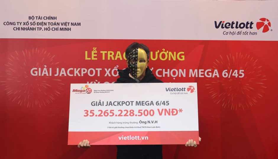 Người chơi lớn tuổi trúng giải hơn 35 tỷ đồng của Vietlott nhờ lấy ngày sinh cháu nội Người chơi lớn tuổi trúng giải hơn 35 tỷ đồng của Vietlott nhờ lấy ngày sinh cháu nội
