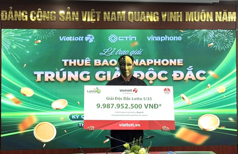 Người đàn ông trúng độc đắc Vietlott gần 10 tỷ nhờ chọn số theo giấc mơ