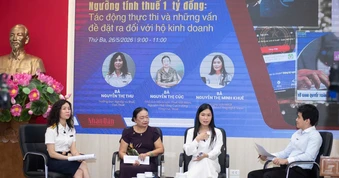 Ngưỡng 1 tỷ đồng và "cú hích" thay đổi cách quản lý hộ kinh doanh