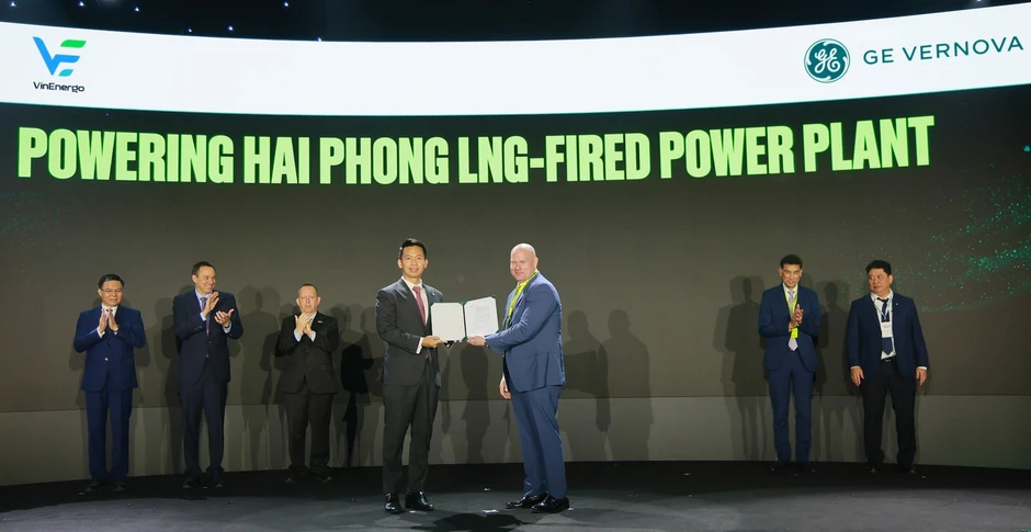 Nhà máy điện LNG VinEnergo Hải Phòng sử dụng tua-bin khí và máy phát điện của GE Vernova Nhà máy điện LNG VinEnergo Hải Phòng sử dụng tua-bin khí và máy phát điện của GE Vernova
