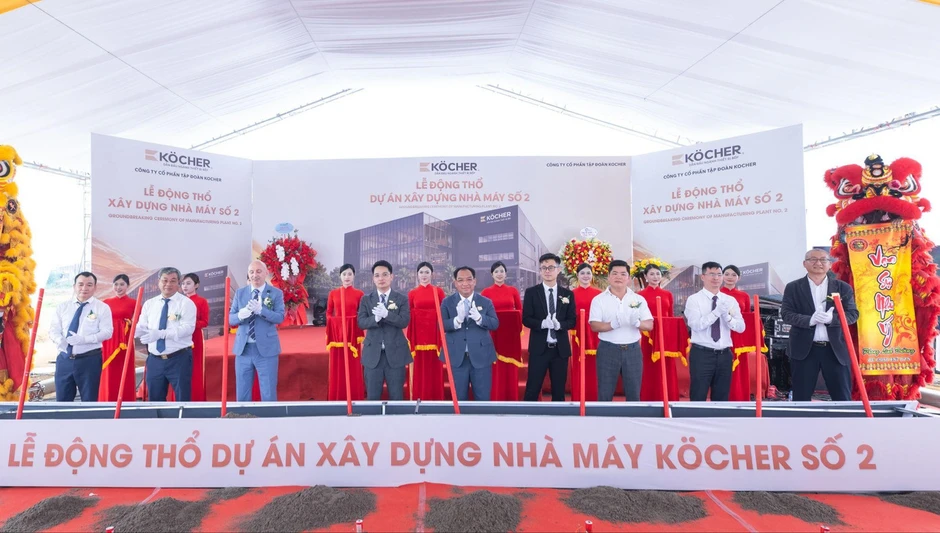 Nhà máy Köcher 25.000m² và xu hướng sản xuất thiết bị bếp tại Việt Nam Nhà máy Köcher 25.000m² và xu hướng sản xuất thiết bị bếp tại Việt Nam