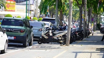 Nhu cầu sử dụng vỉa hè ở Thành phố Hồ Chí Minh tăng mạnh, cần có phần mềm quản lý