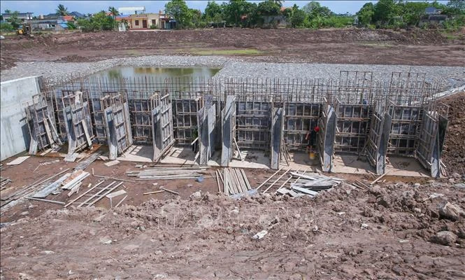 Ninh Bình đẩy nhanh tiến độ công trình phòng, chống thiên tai Ninh Bình đẩy nhanh tiến độ công trình phòng, chống thiên tai