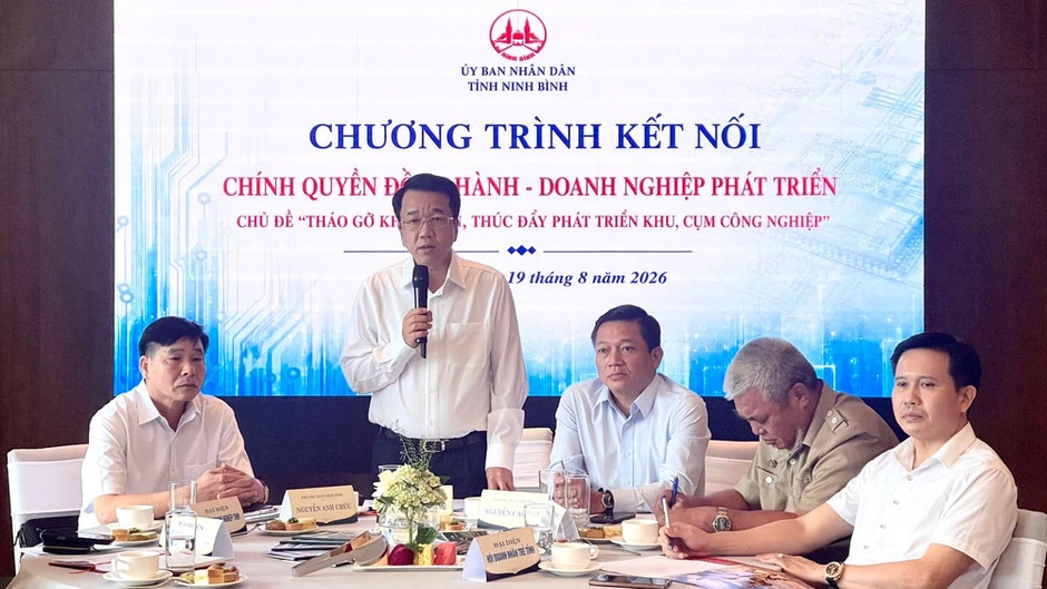 Ninh Bình tháo gỡ khó khăn, thúc đẩy phát triển khu, cụm công nghiệp Ninh Bình tháo gỡ khó khăn, thúc đẩy phát triển khu, cụm công nghiệp