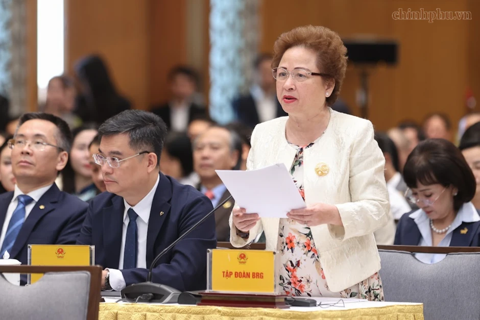 Nữ chủ tịch tập đoàn kiến nghị 'nóng' về luồng vốn xanh Nữ chủ tịch tập đoàn kiến nghị 'nóng' về luồng vốn xanh