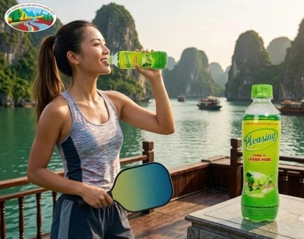 Nước khoáng vị chanh muối Pleasing: Sự sáng tạo đột phá từ mạch nguồn khoáng thiên nhiên Quang Hanh Nước khoáng vị chanh muối Pleasing: Sự sáng tạo đột phá từ mạch nguồn khoáng thiên nhiên Quang Hanh