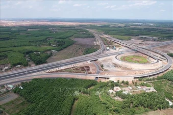 Nút giao Long Thành trên cao tốc Biên Hòa – Vũng Tàu đưa vào khai thác trước 31/5