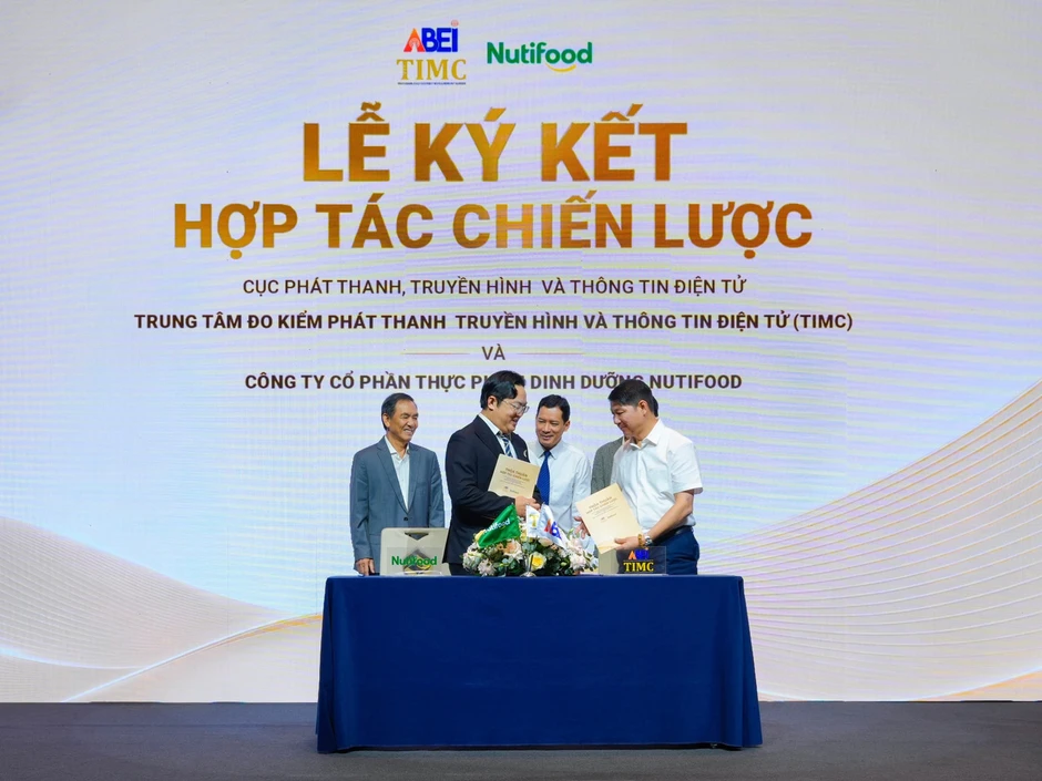 Nutifood và cục phát thanh, truyền hình và thông tin điện tử hợp tác chiến lược phát triển nguồn nhân lực số Nutifood và cục phát thanh, truyền hình và thông tin điện tử hợp tác chiến lược phát triển nguồn nhân lực số
