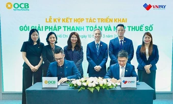 OCB cùng VNPAY triển khai giải pháp thanh toán, nộp thuế online