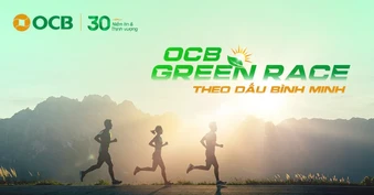 OCB ra mắt giải chạy trực tuyến “Green Race 2026 – Theo dấu Bình Minh”