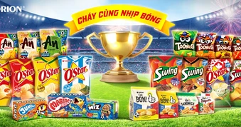 Orion “thay áo” 72 sản phẩm: Người đồng hành cùng đam mê bóng đá của bạn