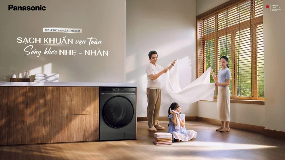 Panasonic tiếp tục khẳng định cam kết chăm sóc sức khỏe toàn diện với thế hệ máy giặt mới Panasonic tiếp tục khẳng định cam kết chăm sóc sức khỏe toàn diện với thế hệ máy giặt mới