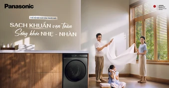 Panasonic tiếp tục khẳng định cam kết chăm sóc sức khỏe toàn diện với thế hệ máy giặt mới