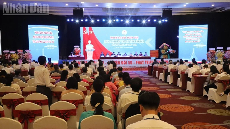Phát huy vai trò kinh tế tập thể, hợp tác xã, góp phần xây dựng tỉnh Đắk Lắk phát triển nhanh và bền vững Phát huy vai trò kinh tế tập thể, hợp tác xã, góp phần xây dựng tỉnh Đắk Lắk phát triển nhanh và bền vững