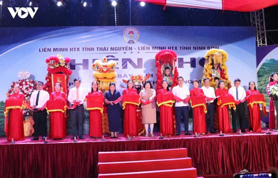 Phiên chợ HTX tại Thái Nguyên: Thúc đẩy liên kết, khơi thông đầu ra cho nông sản Phiên chợ HTX tại Thái Nguyên: Thúc đẩy liên kết, khơi thông đầu ra cho nông sản