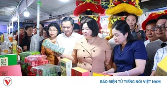 Phiên chợ HTX tại Thái Nguyên: Thúc đẩy liên kết, khơi thông đầu ra cho nông sản