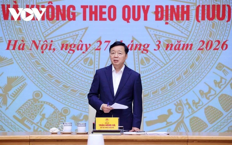 Phó Thủ tướng yêu cầu xử lý dứt điểm 11 vấn đề IUU trước hạn báo cáo EC Phó Thủ tướng yêu cầu xử lý dứt điểm 11 vấn đề IUU trước hạn báo cáo EC