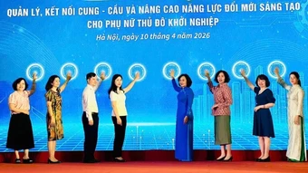 Phụ nữ Thủ đô ứng dụng công nghệ chuyển đổi số trong kinh tế tập thể