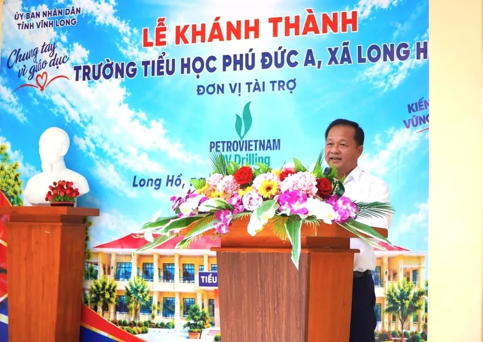 PV Drilling tài trợ trường Tiểu học Phú Đức A, Vĩnh Long PV Drilling tài trợ trường Tiểu học Phú Đức A, Vĩnh Long